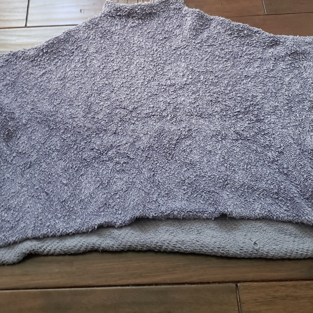 Lavender Chunky Knit free people Oversized Sweater